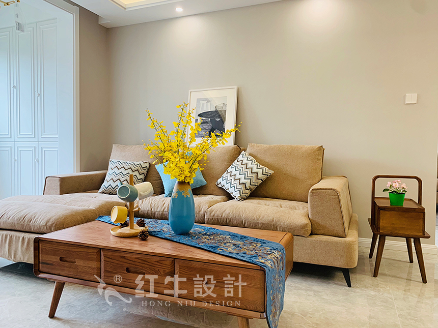 保利國(guó)際社區(qū)115㎡現(xiàn)代風(fēng)格--想現(xiàn)場(chǎng)參觀新裝好的房子嗎？這里就有哦！01劉曉芳_保利國(guó)際社區(qū)-89㎡-北歐風(fēng)格