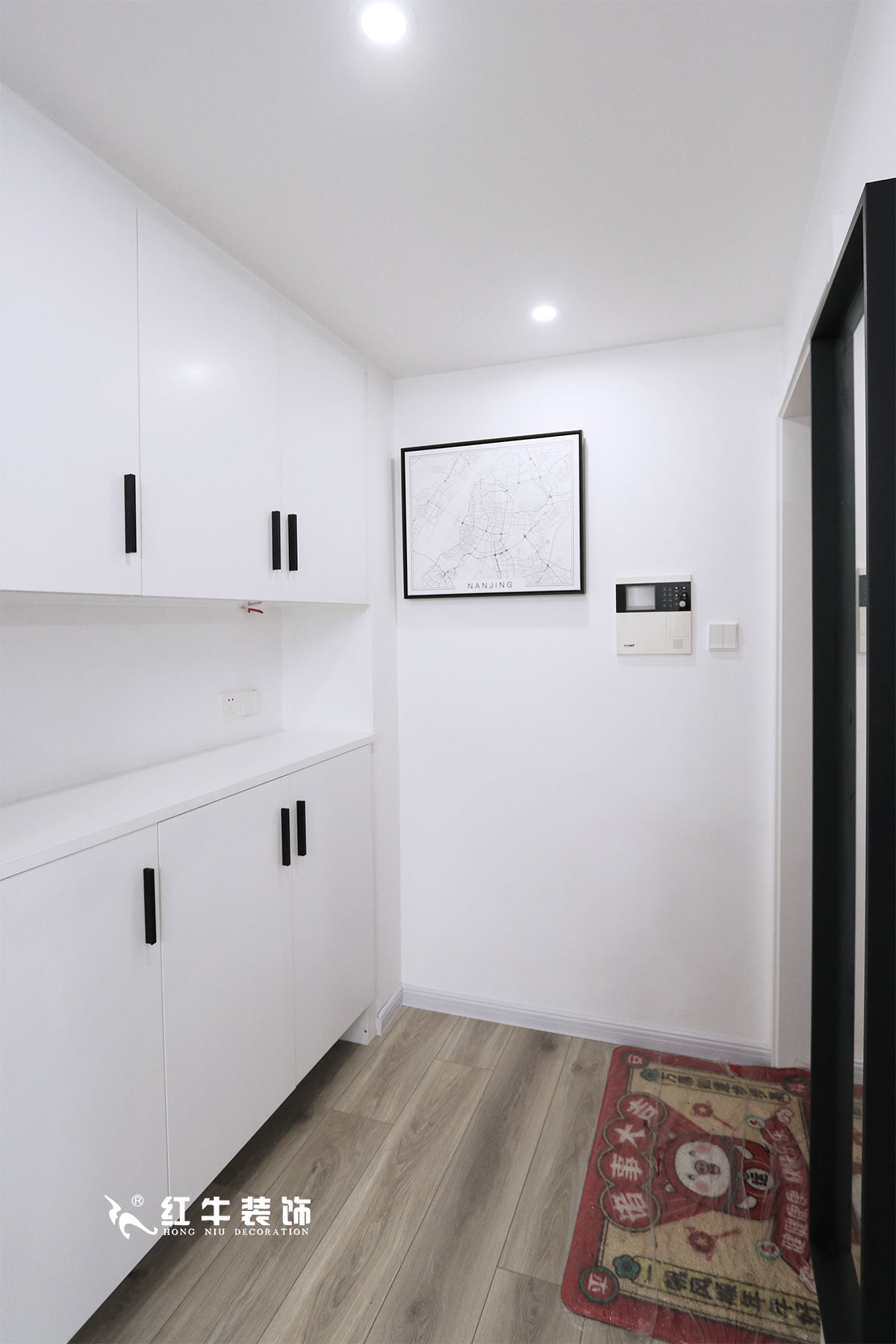 【實景案例】仇美蓉_良辰美景31棟2單元501-82㎡-北歐風格_老房裝修2室2廳1衛(wèi)_全包11萬08玄關(guān)IMG_0006