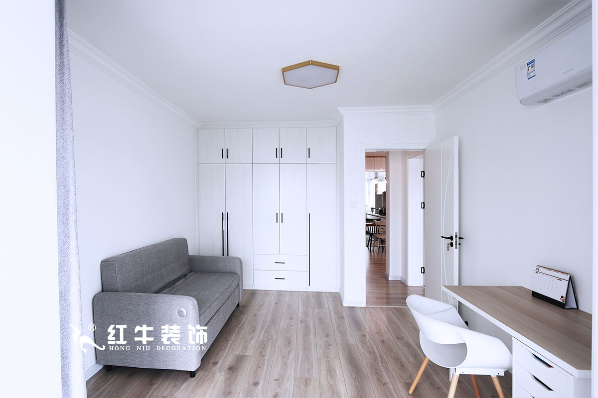 【實景案例】仇美蓉_良辰美景31棟2單元501-82㎡-北歐風格_老房裝修2室2廳1衛(wèi)_全包11萬12次臥室IMG_0079