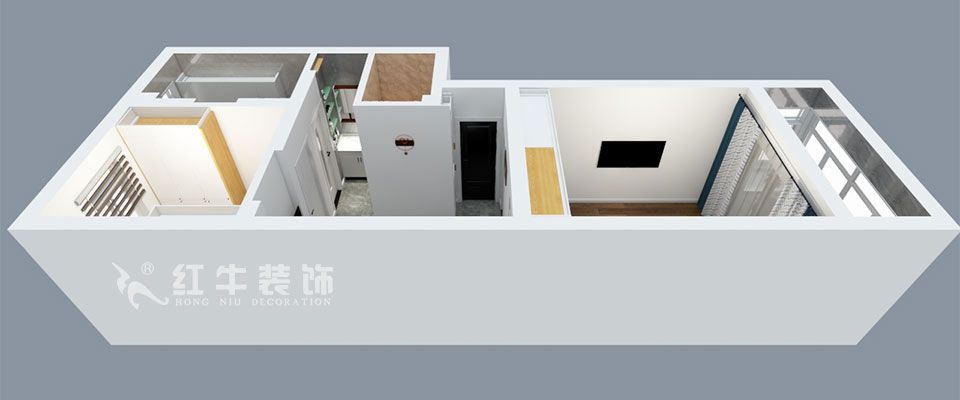 張智猿_濱江花園西園25-2-602-52㎡-現(xiàn)代簡約風(fēng)格_2室1廳1衛(wèi)（老房裝修）_定制家￥80749_全包8