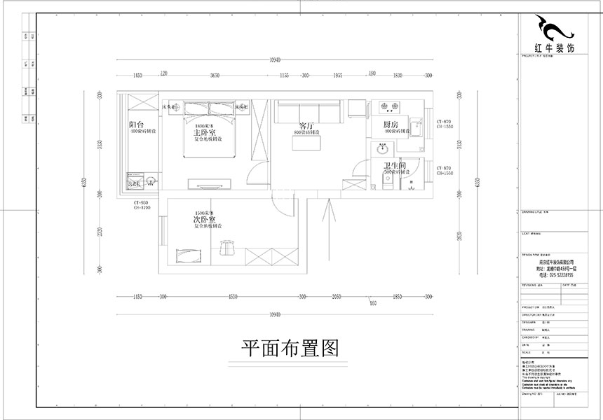 孟憲濤_北秀村22號(hào)3-702-60㎡-現(xiàn)代風(fēng)格_2室1廳1衛(wèi)（二手房裝修）_定制家￥89500_全包9萬(wàn)00_02平面布置圖_北秀村小區(qū)22棟3單元702