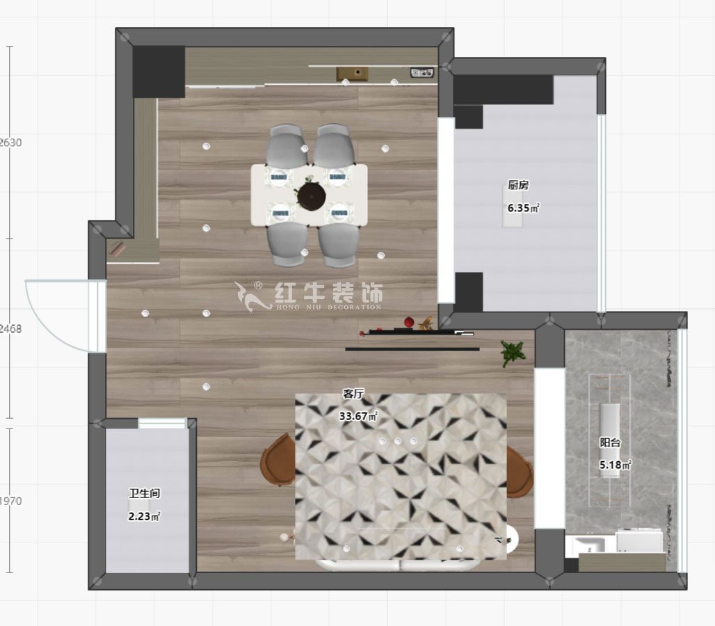陸利民｜圣淘沙6-711-120㎡-現(xiàn)代風格｜復(fù)式｜2室2廳2衛(wèi)｜新房裝修｜定制家￥162600｜全包16