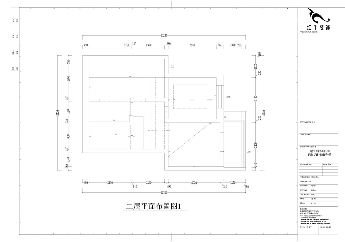 孟憲濤｜攝山星城步青苑18-2-604-120㎡-現(xiàn)代簡(jiǎn)約風(fēng)格｜4室2廳2衛(wèi)｜毛坯房裝修｜定制家｜全包16萬｜00_02二層原始框架圖