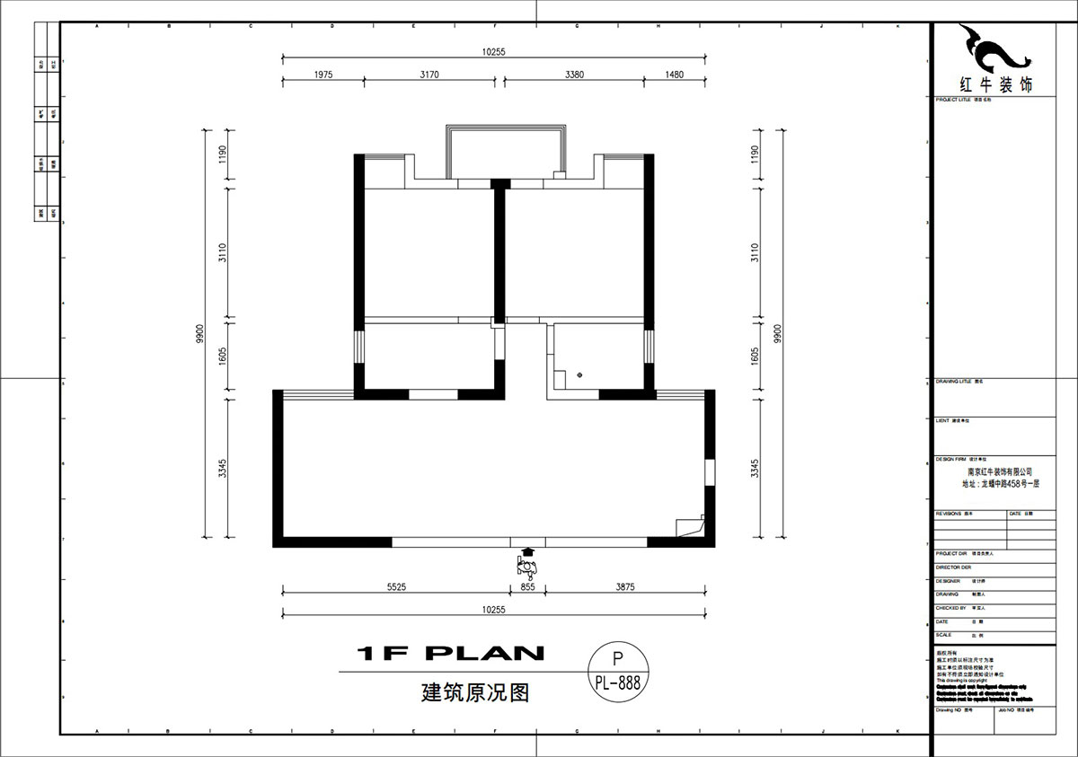 劉萍萍｜潤(rùn)花園2-2-202-94㎡-現(xiàn)代簡(jiǎn)約風(fēng)格｜2室2廳1衛(wèi)｜老房裝修｜定制家｜全包13萬(wàn)｜00_01建筑原況圖