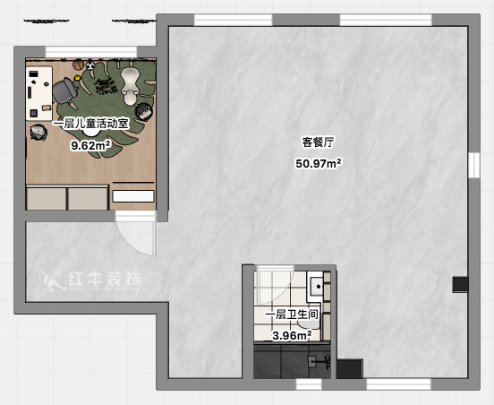 南京138㎡現(xiàn)代復式裝修，美學與家居共生！