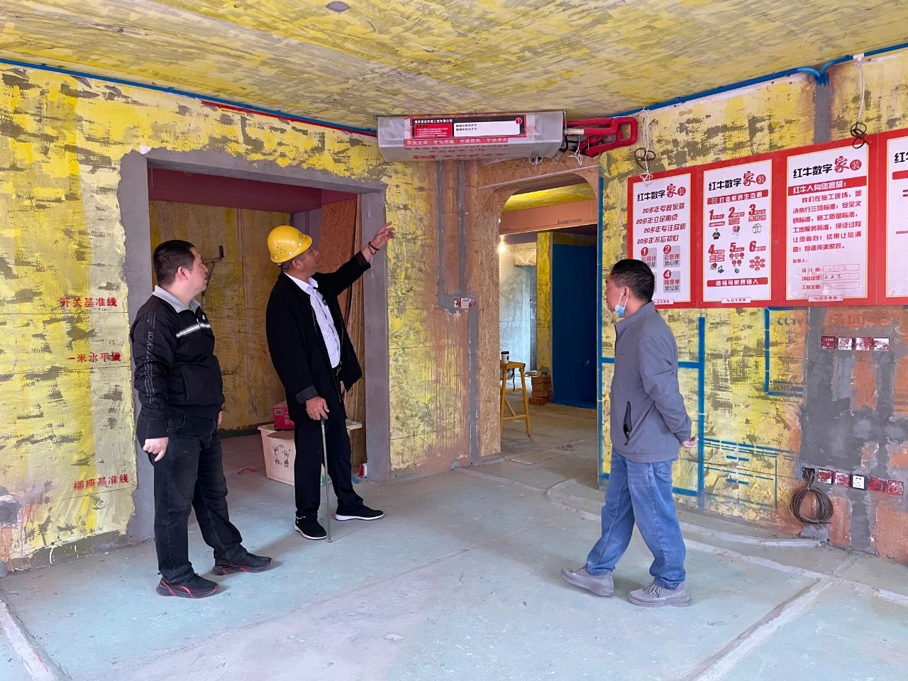 工程總監(jiān)帶隊突擊巡檢，精益求精